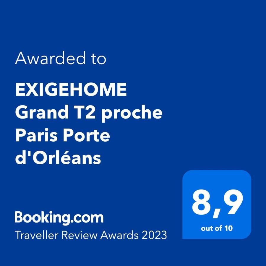 Exigehome Grand T2 Proche Paris Porte D'Orleans Châtillon المظهر الخارجي الصورة